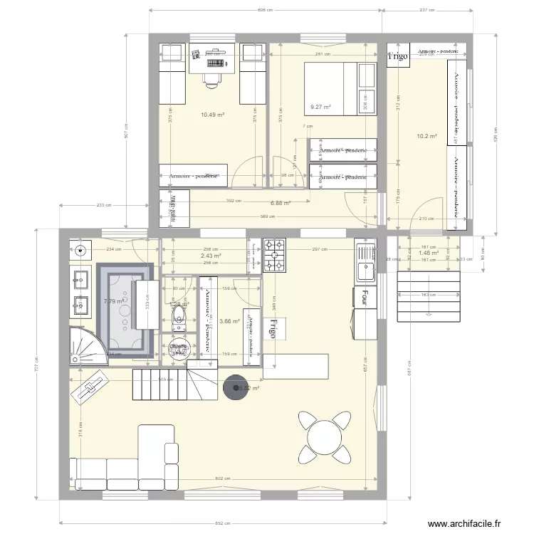 CHALET DYDY 5. Plan de 
