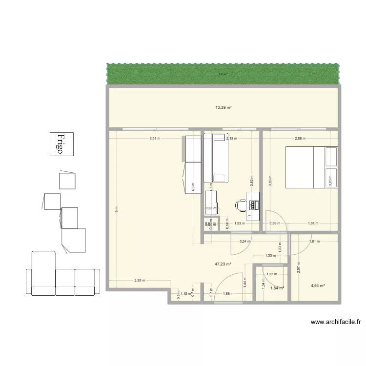 T2 RDC Borotra Lecannet 2. Plan de 