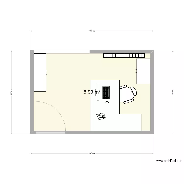Accueil - Bureau responsable. Plan de 
