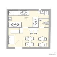 Plan du resto La Cantina modifier