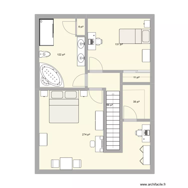 FG-63B. Plan de 7 et 59 m² FG-63B. Plan de 7 et 59 m²