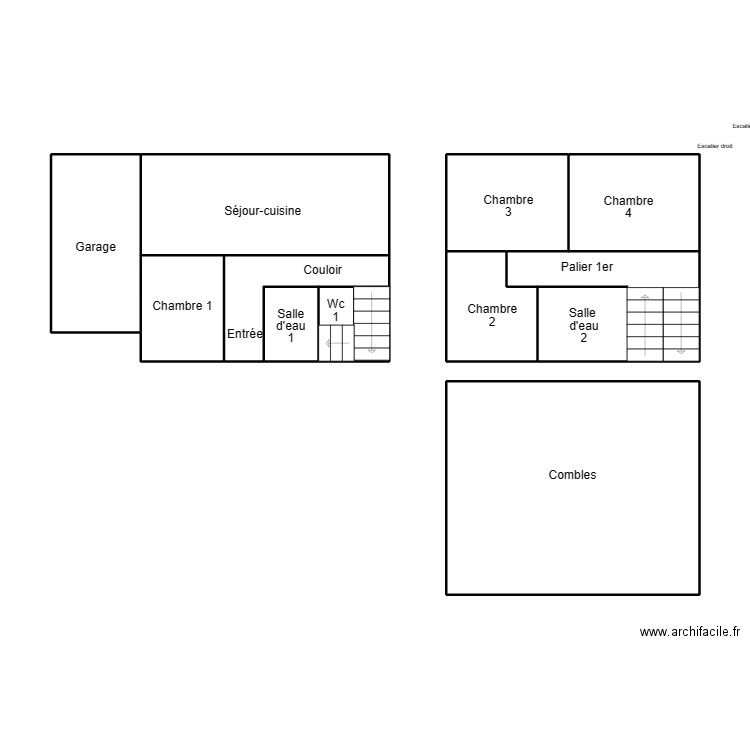 BENODET HASPOT. Plan de 12 pièces et 67 m2