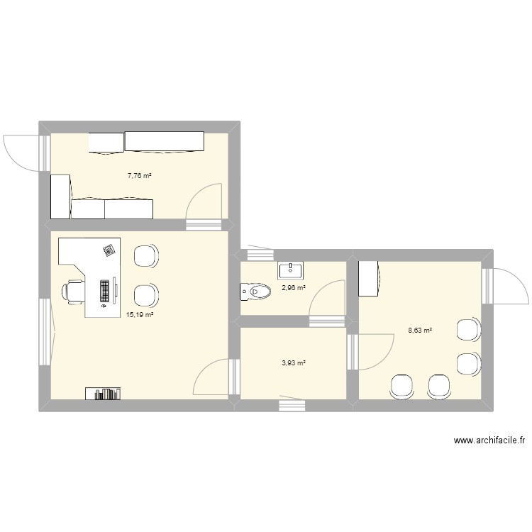 CAB ESNANDES. Plan de 0 pièce et 0 m2