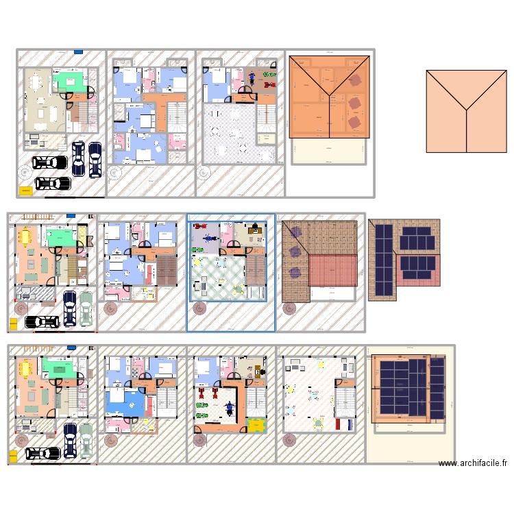 10/15 ou12/16. Plan de 125 pièces et 2674 m2
