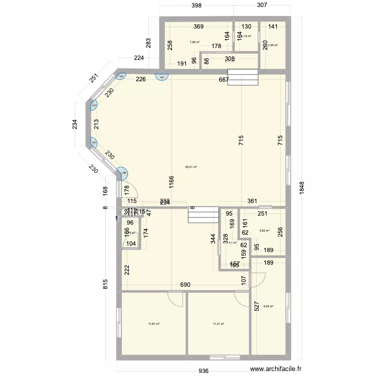 Saint Bauzille de Montmel. Plan de Saint Bauzille de Montmel. Plan de