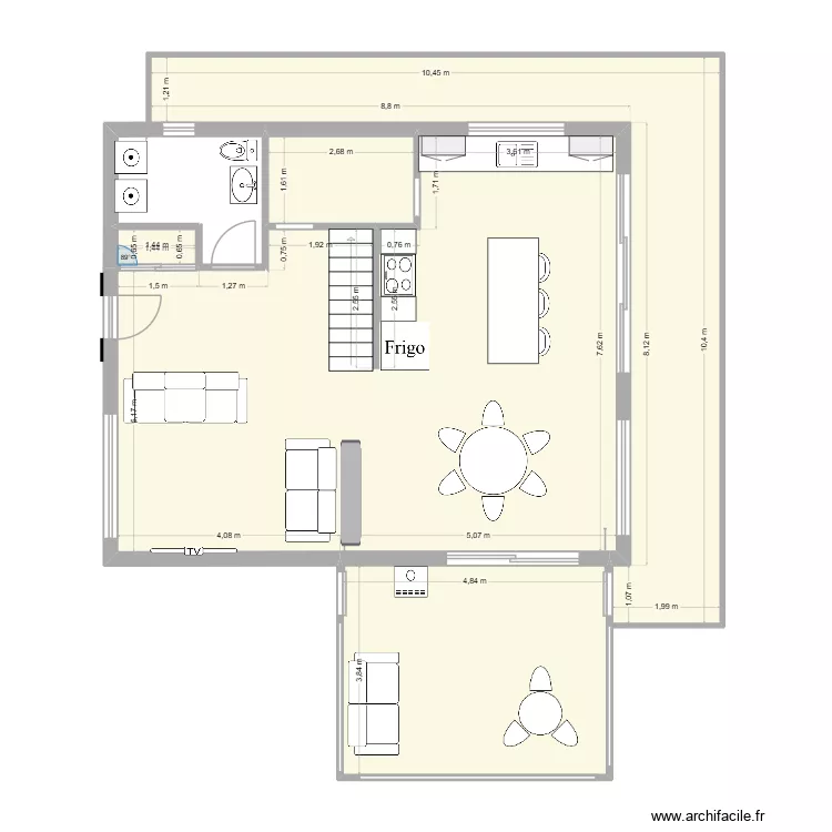 chalet 3. Plan de 5 et 110 m² chalet 3. Plan de 5 et 110 m²