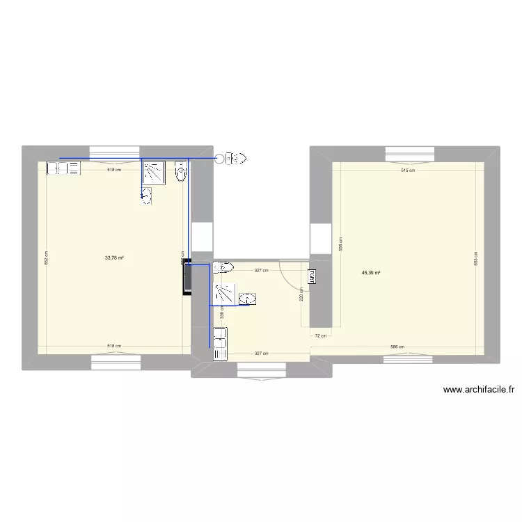 ST SEBASTIEN 2LOTS V2. Plan de 