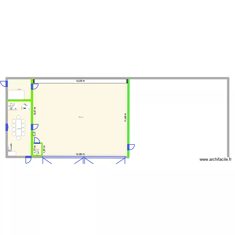 GAEC BOULAY. Plan de 