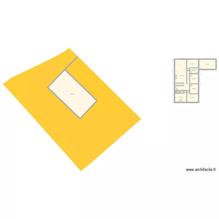 Projet Renoux - Agrandissement 1. Plan de 