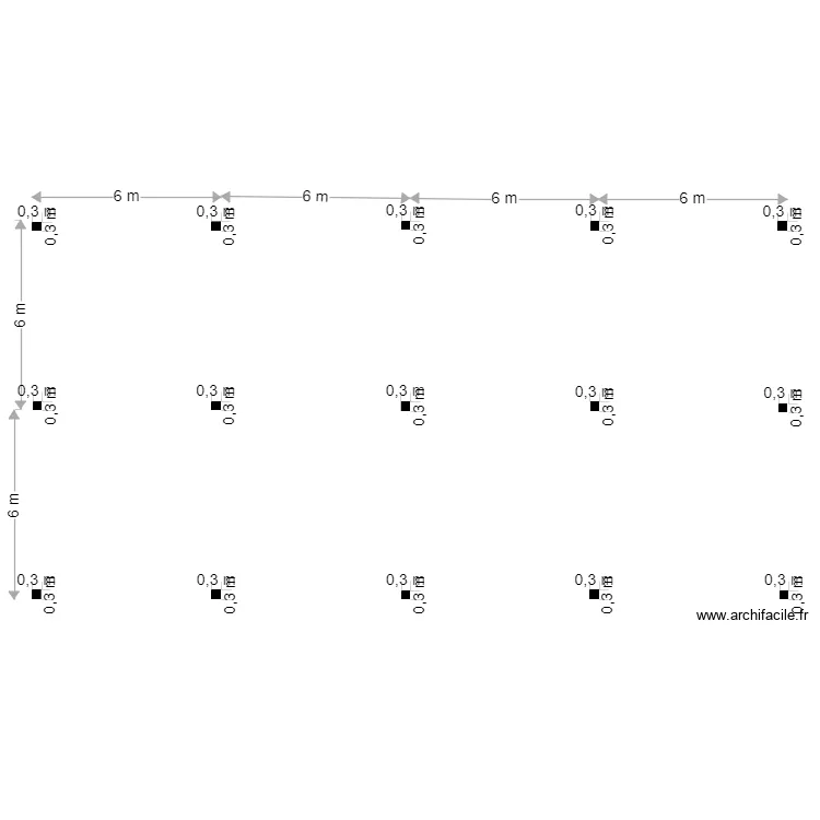 Devis b&eacute;ton 01. Plan de 