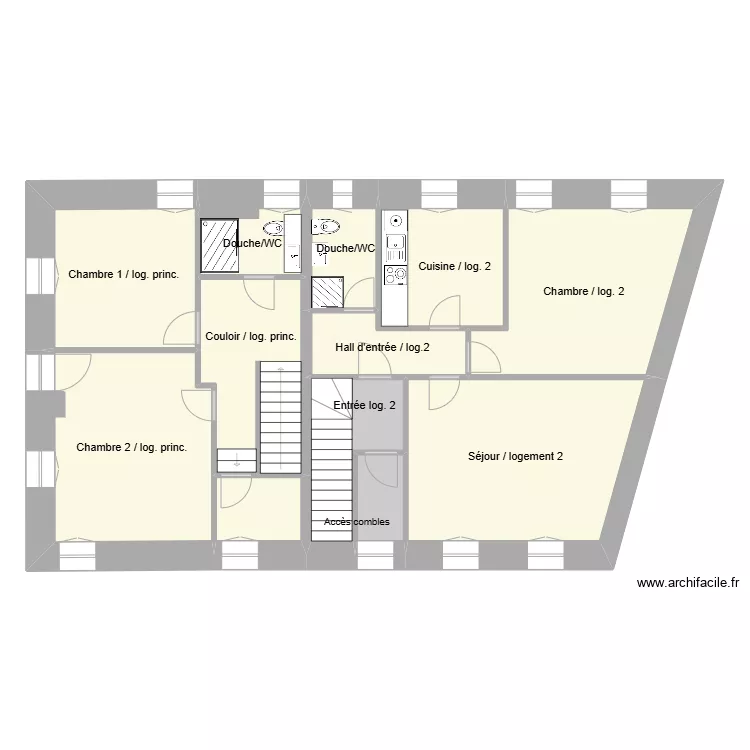 Plan premier. Plan de 