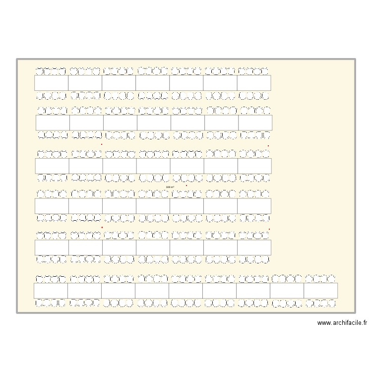 Carocom. Plan de 1 pièce et 300 m2