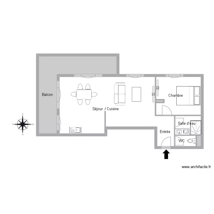 51303 PIATKOWSKI. Plan de 7  et 76 m²