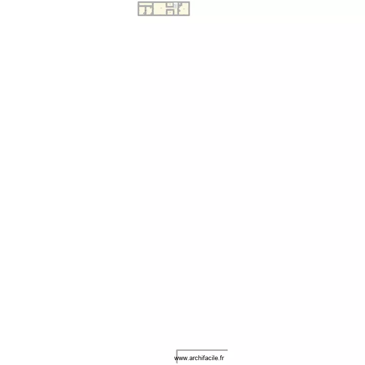 Long&egrave;re. Plan de 6  et 129 m²