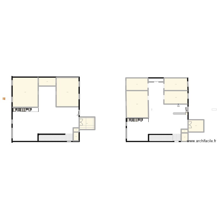 maison grand parent. Plan de 14 pièces et 535 m2