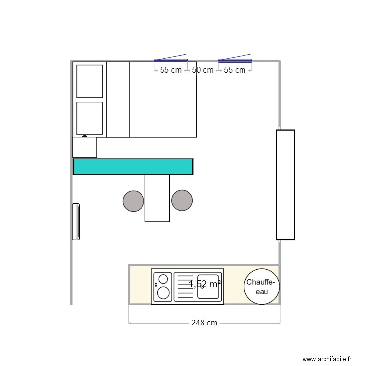 sevigne. Plan de 0 pièce et 0 m2