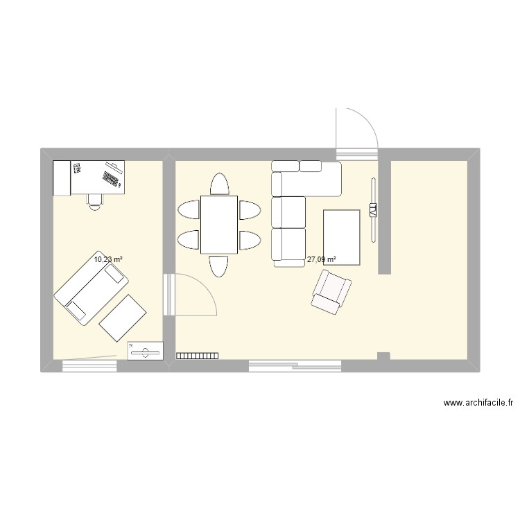 amenagement appt. Plan de 0 pièce et 0 m2