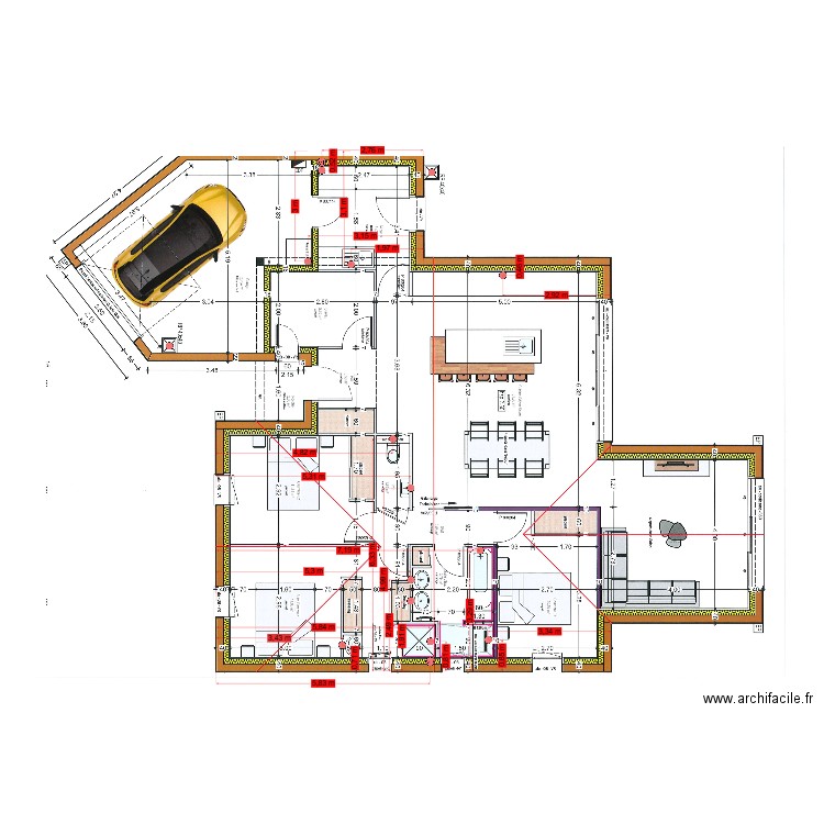 VRIGNAUD GUILBAUD EU. Plan de 0 pièce et 0 m2