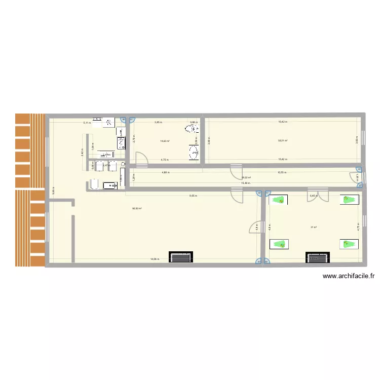 Plan idéale de ma crèche. Plan de 5 et 190 m² Plan idéale de ma crèche. Plan de 5 et 190 m²