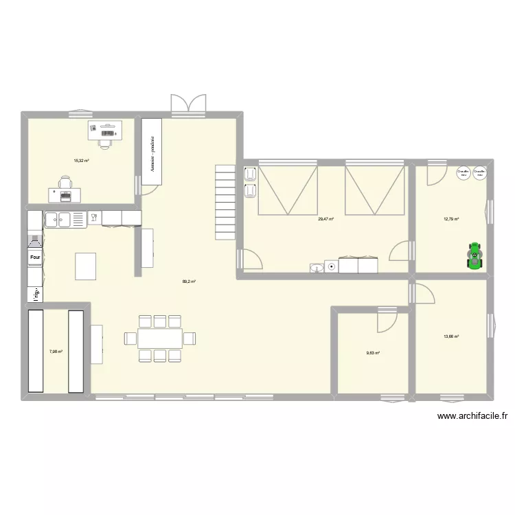 seb. Plan de 7 et 178 m² seb. Plan de 7 et 178 m²