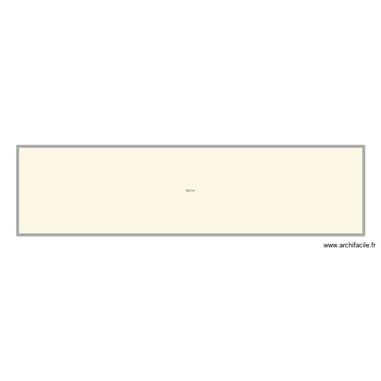 Salle de traite. Plan de 6  et 102 m²