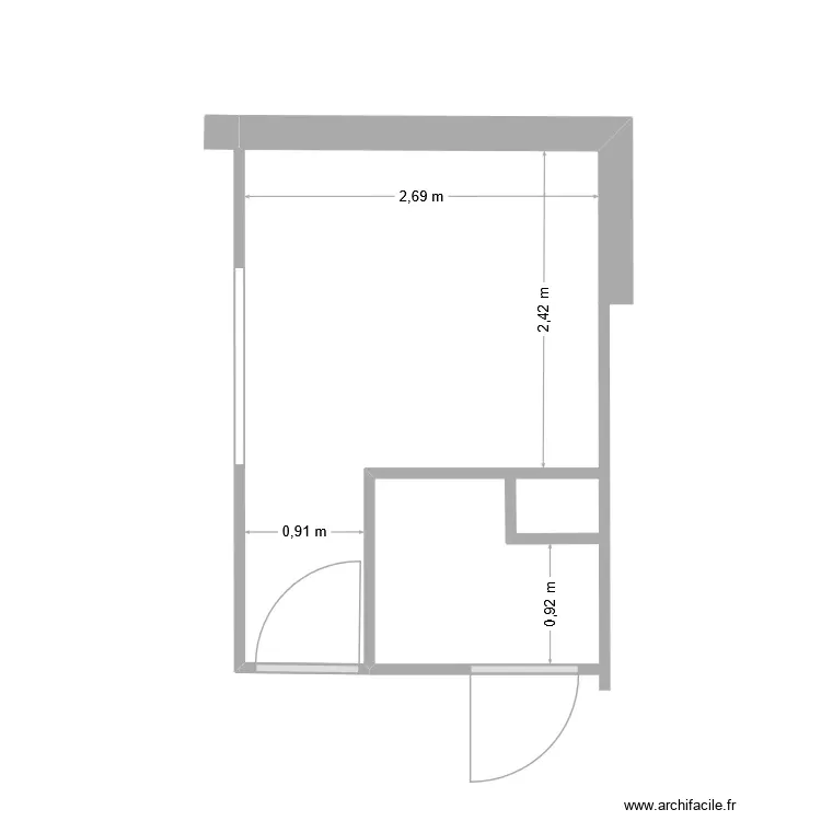 Cuisine Salle d'eau. Plan de Cuisine Salle d'eau. Plan de