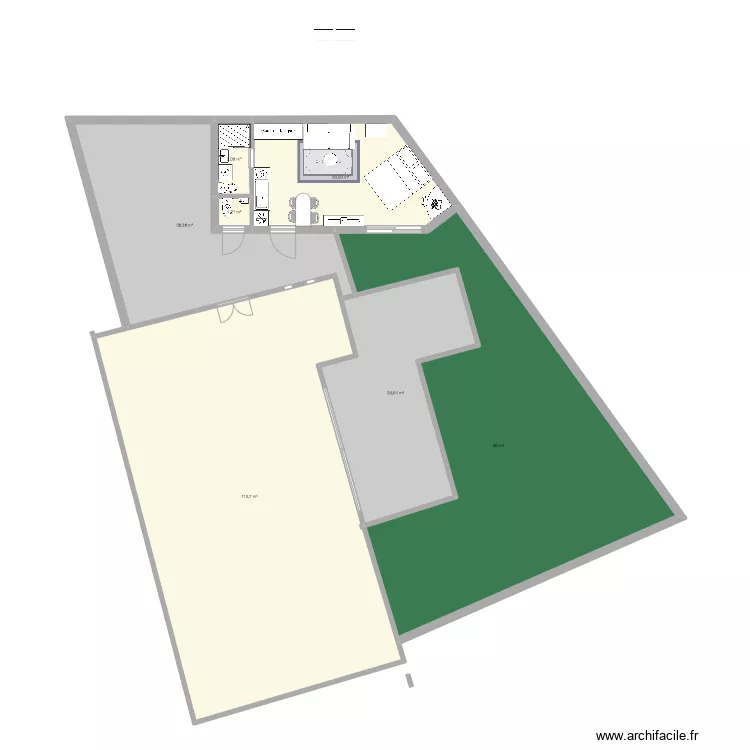 studio Bambou. Plan de 