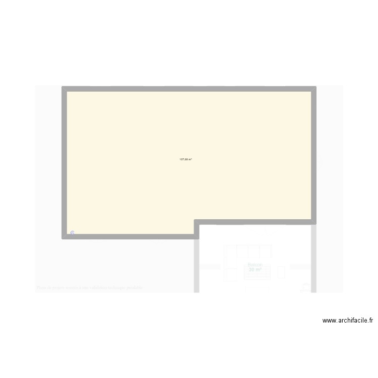 Nathan Nugue. Plan de 1 pièce et 108 m2