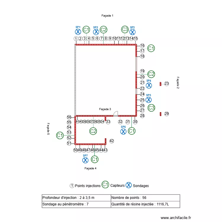 GAYTTE. Plan de 1 et 21 m² GAYTTE. Plan de 1 et 21 m²