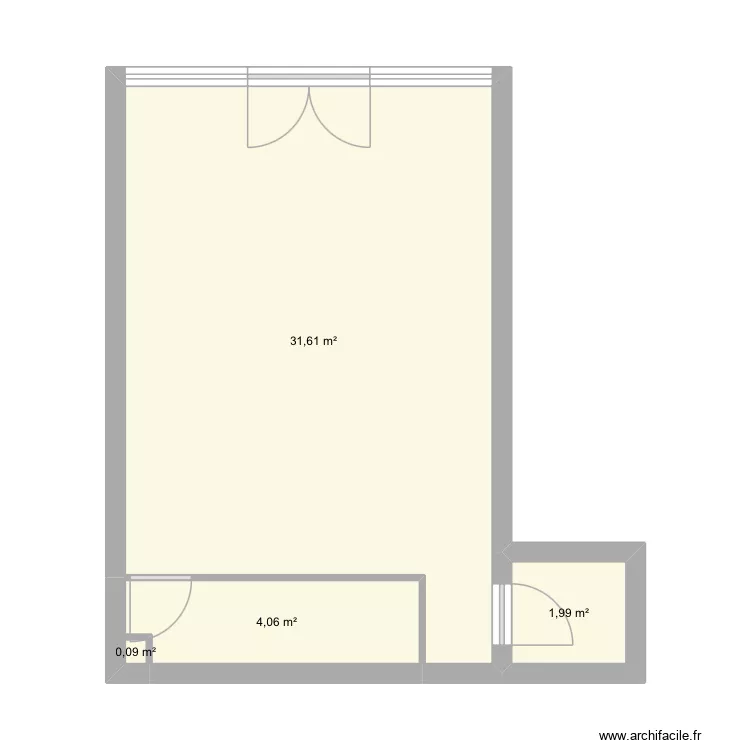 Susu. Plan de 4 Pièces et 38 m² Susu. Plan de 4 Pièces et 38 m²