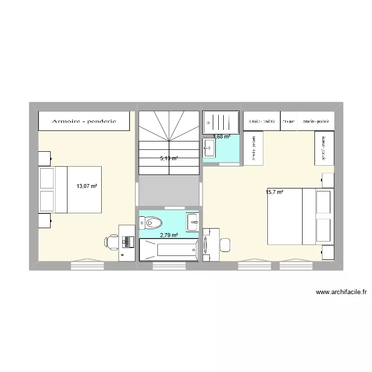 MARLY R+1. Plan de 5 et 38 m² MARLY R+1. Plan de 5 et 38 m²