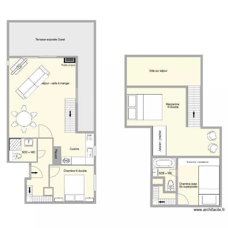 ALPB12. Plan de 12 pièces et 466 m²