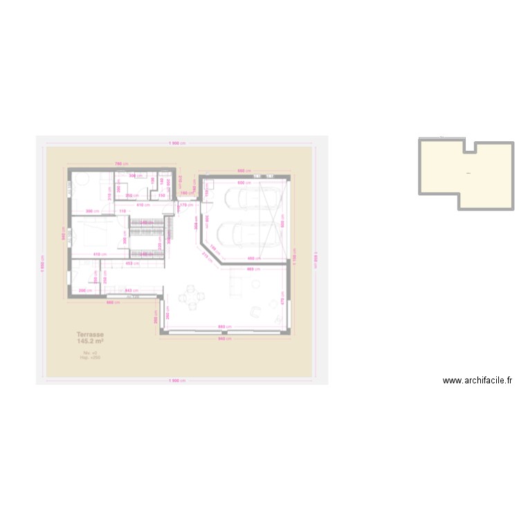 SAINT APO. Plan de 1 pièce et 151 m2