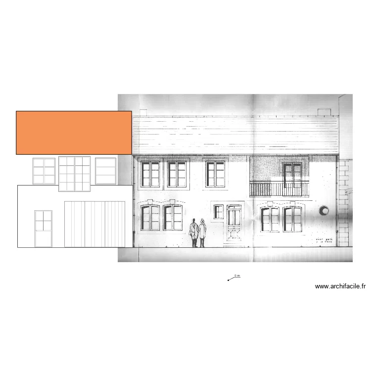 Garage et loft  v6.5. Plan de 