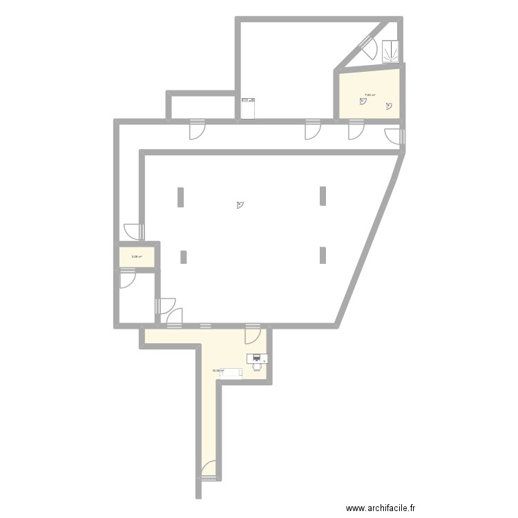RAPPORT STAGE. Plan de 3 pièces et 25 m2