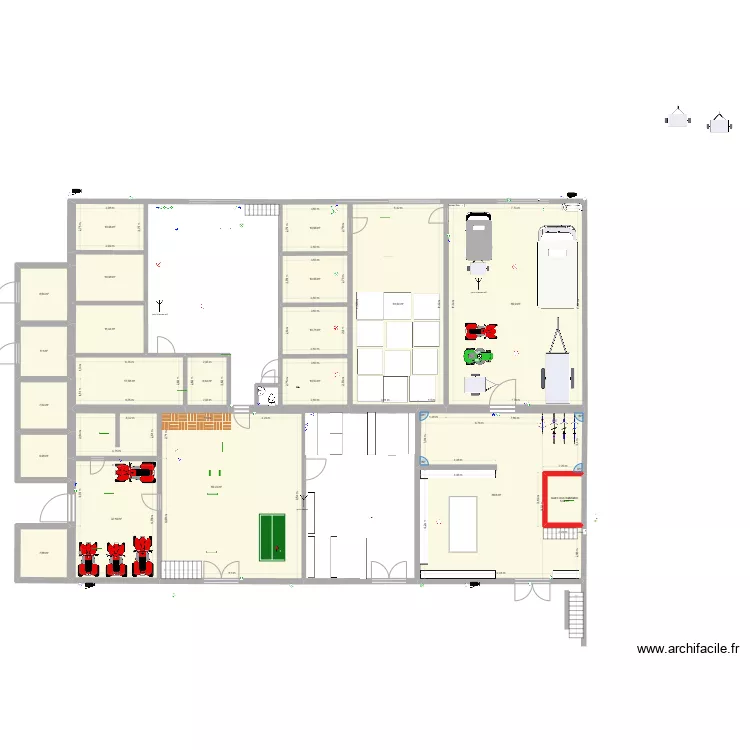 Ecurie_cortrat_V6. Plan de 