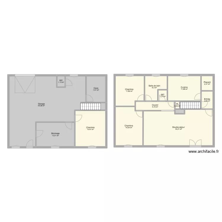 BORD Roxanne. Plan de 