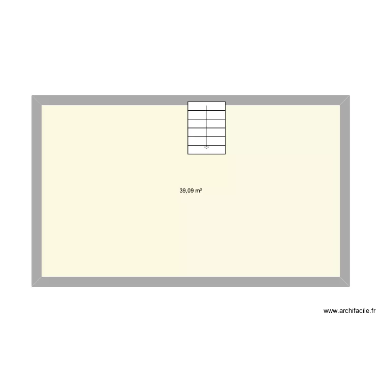 Peggy sage. Plan de 1  et 39 m²
