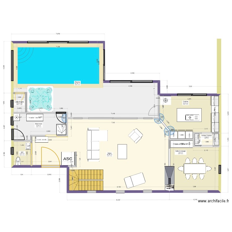 NathalieSOULAINE - La bien Batie 3. Plan de 24 pièces et 420 m2