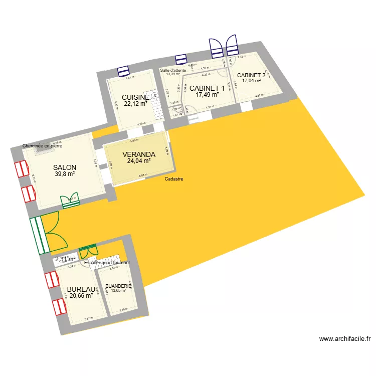 Maison PLICAS 3 Bourses 2. Plan de 