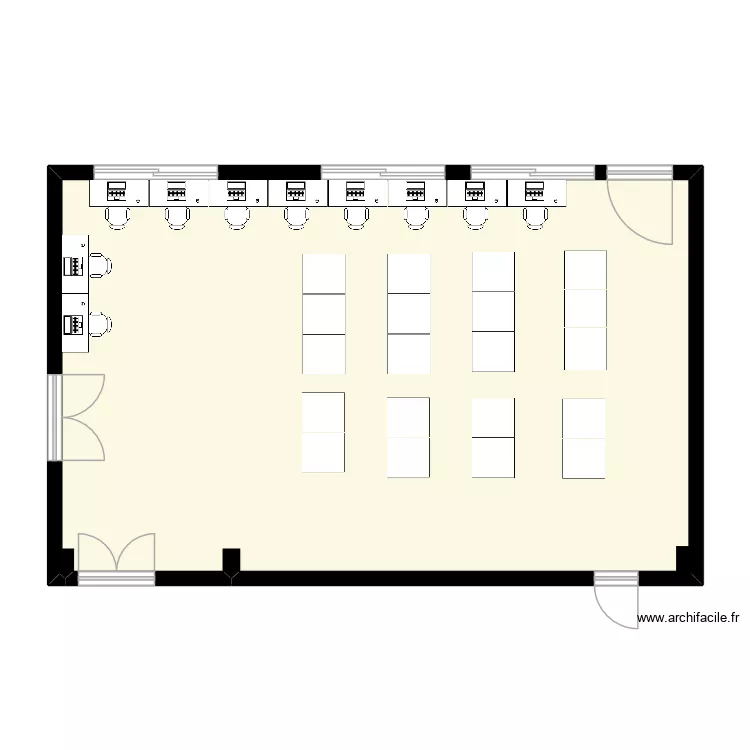 Plan Class E Plan – classe – Par cyprienAlbert ️ | ArchiFacile