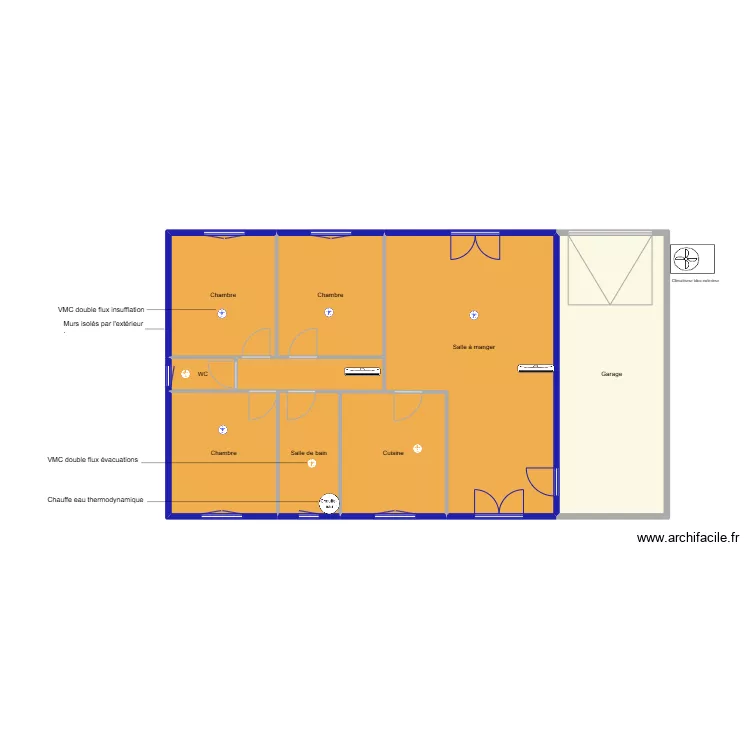 VIALEME CHATRU. Plan de 