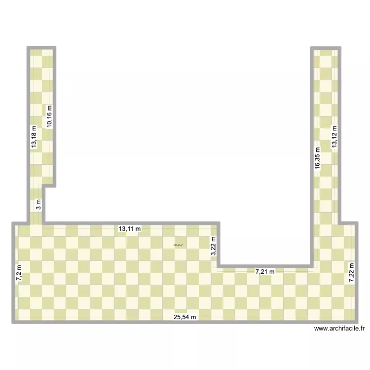 plan terrasse Yann. Plan de 1 et 206 m² plan terrasse Yann. Plan de 1 et 206 m²
