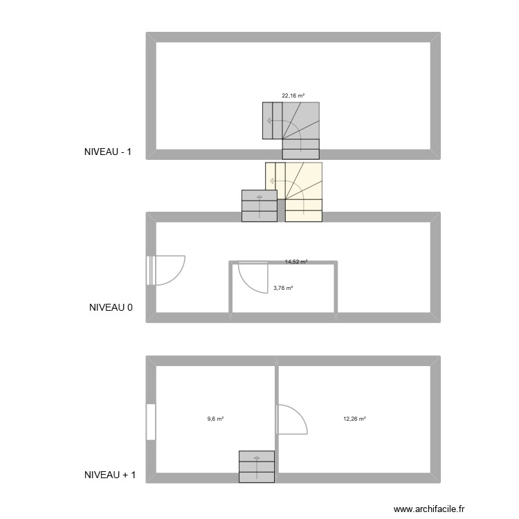 ALICIA. Plan de 0 pièce et 0 m2