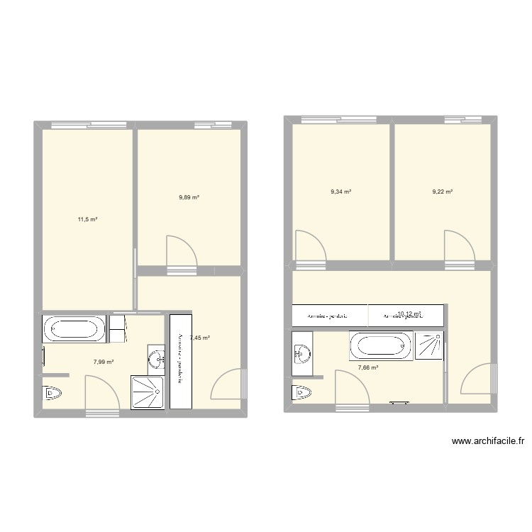 Agrandissement enfant. Plan de 0 pièce et 0 m2