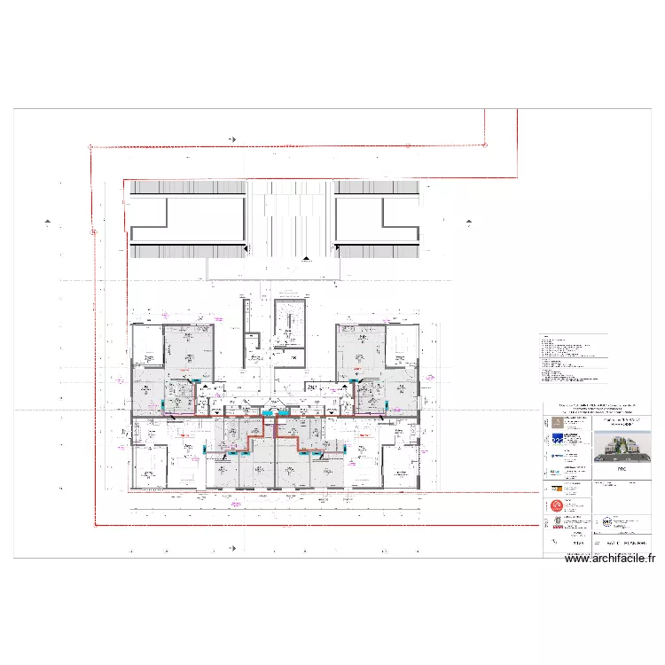 222 Architectes Archambaud. Plan de 