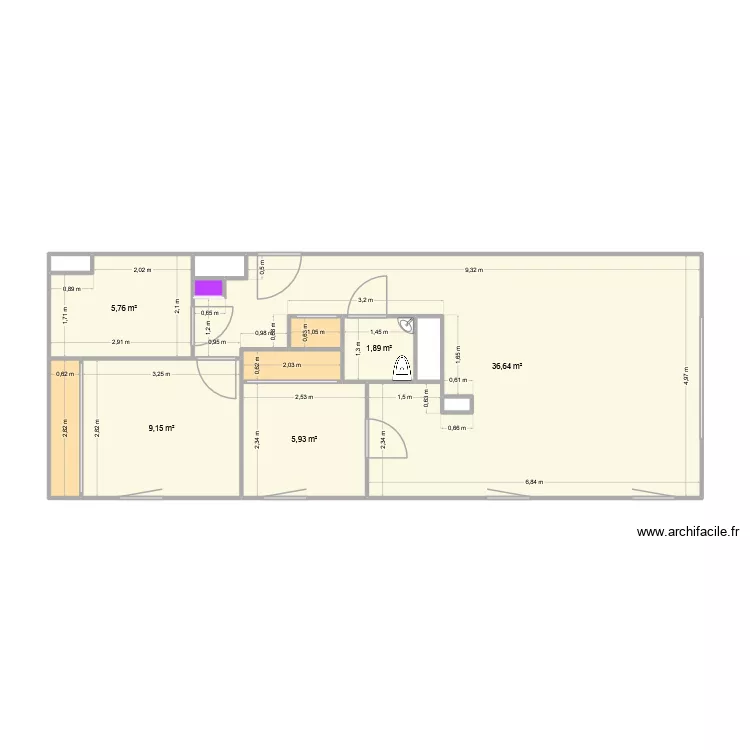 colorama-2. Plan de 13 et 65 m² colorama-2. Plan de 13 et 65 m²