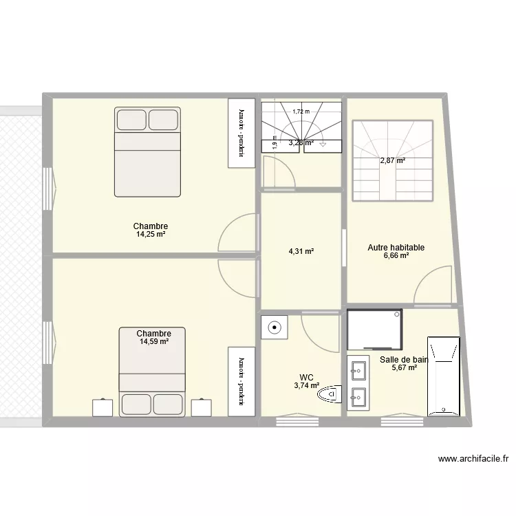 VAYRES 2026 ELECTRICITE. Plan de 12 Pièces et 128 m²