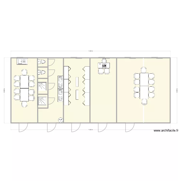 PBC CHANTIER SANTENAY. Plan de 8 et 85 m² PBC CHANTIER SANTENAY. Plan de 8 et 85 m²