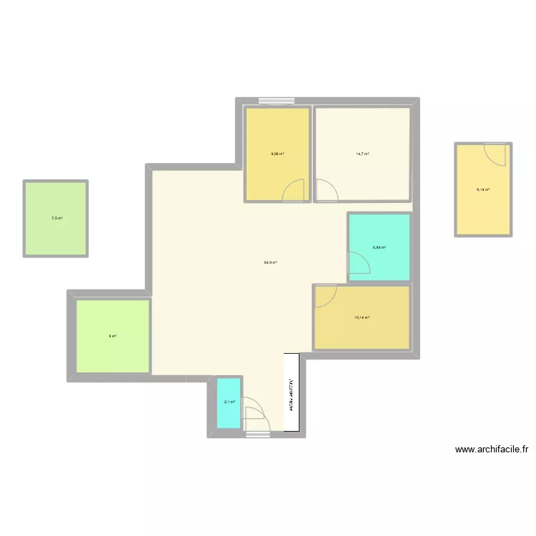 nouvel essai. Plan de 